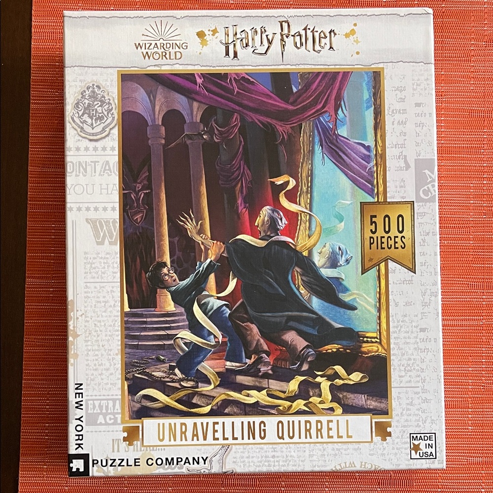 Wizarding World Unravelling Quirrell Puzzle - 500 Pieces